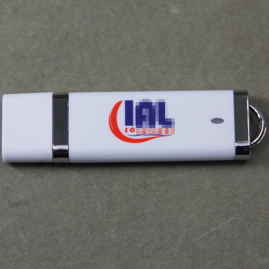 White Personalize Bulk Print USB Flash Drives