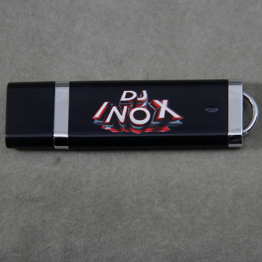 Black Customised Bulk With Logo Printed USB Sticks