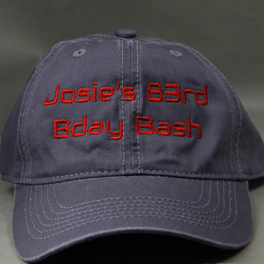 Personalized Branded Imprinted With Logo Baseball Cap