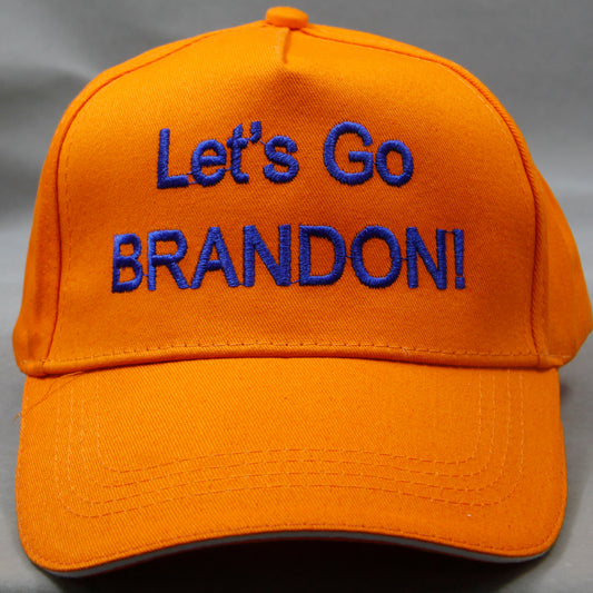 Orange Customized Branded Bulk With Logo Printed Baseball Cap