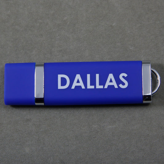 Blue Personalized Bulk Online Design Promotional USB Flash Drives