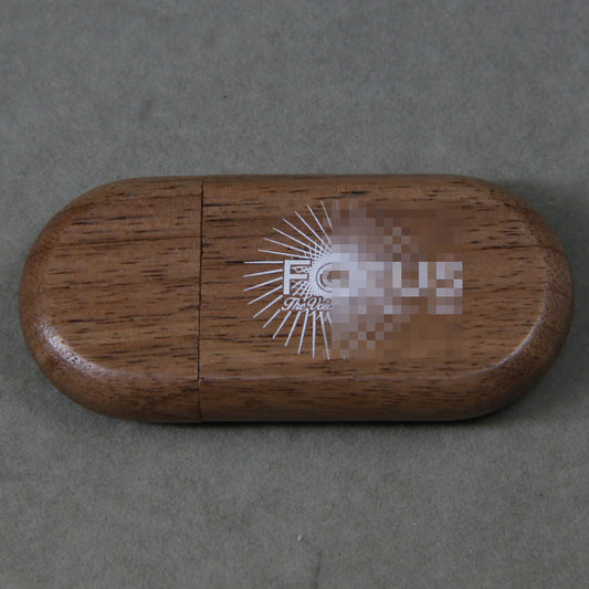 Personalized wooden USB flash drives