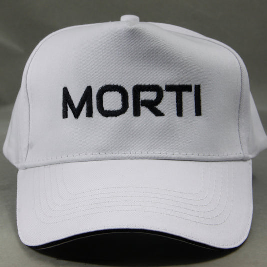 White Customized With Logo Baseball Cap