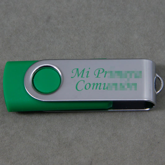 Green Personalized Bulk USB Sticks