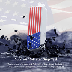 USA USB 3.0 High Speed Flash Drive 128GB Water Proof Shock Resistant Rugged Thumb Drive