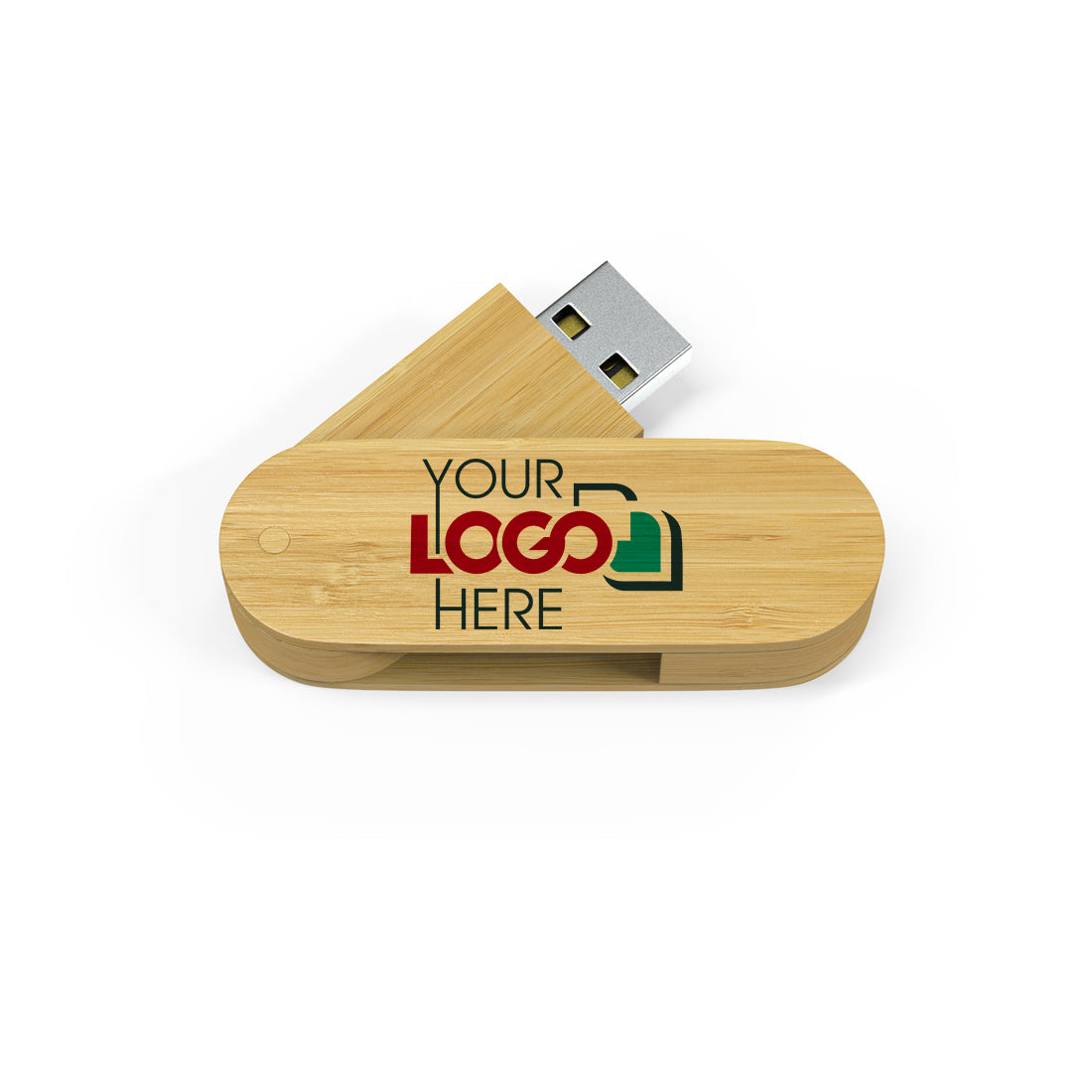 Wood Swivel USB