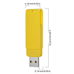 Type C&USB A 2-in-1 USB Flash Drive 64GB High Speed USB3.0 Writable Dual Memory Stick 5 Pack